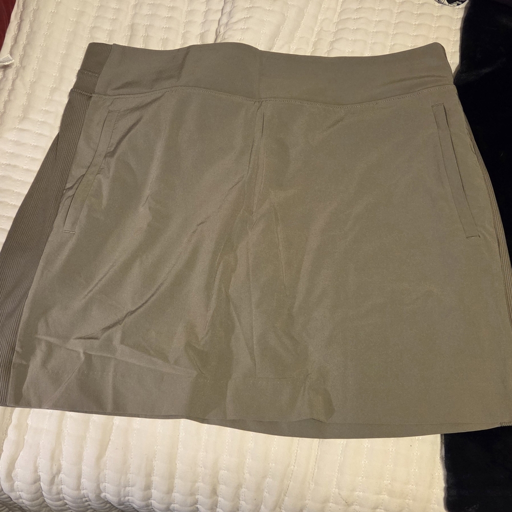 Members Mark Khaki Skort with Pockets
